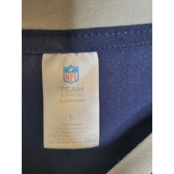 Dallas Cowboys NFL Team Apparel LS T-Shirt Blue/Gray L - Picture 4 of 4